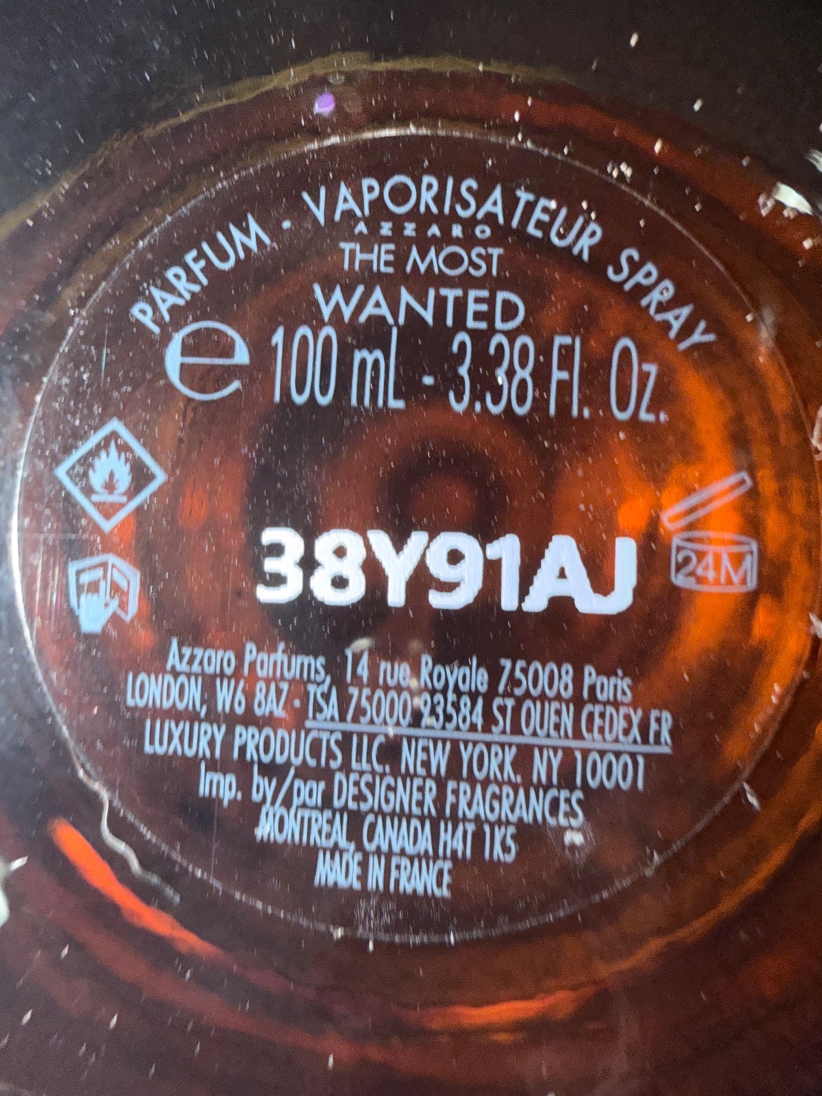 Azzaro Most Wanted — photo from the seller
